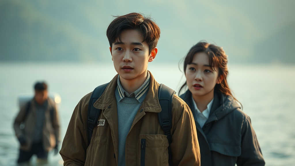 김다미, 박해수 캐스팅 분석 (realistic 스타일)