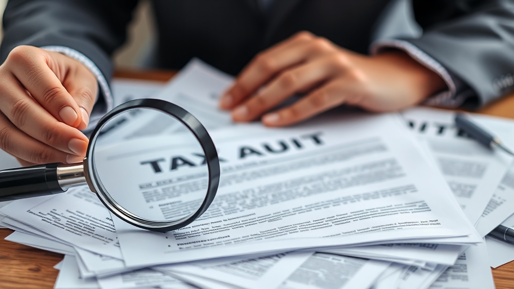 세무조사 통지, 어떻게 대응해야 할까요? (realistic 스타일)