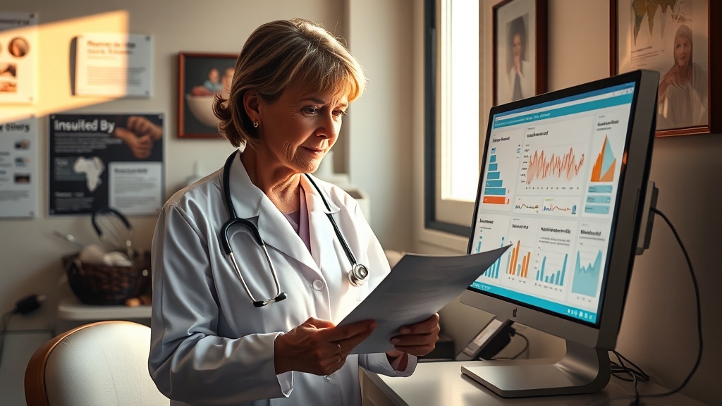 간병비 보험금 지급 기준 (realistic 스타일)