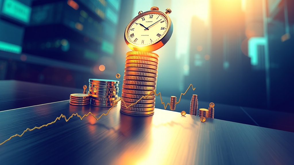 VOO ETF, 장기 투자 전략과 팁 (illustration 스타일)