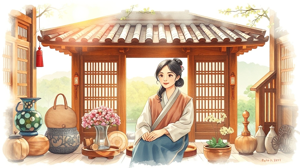 숙소 운영자의 이야기 (illustration 스타일)