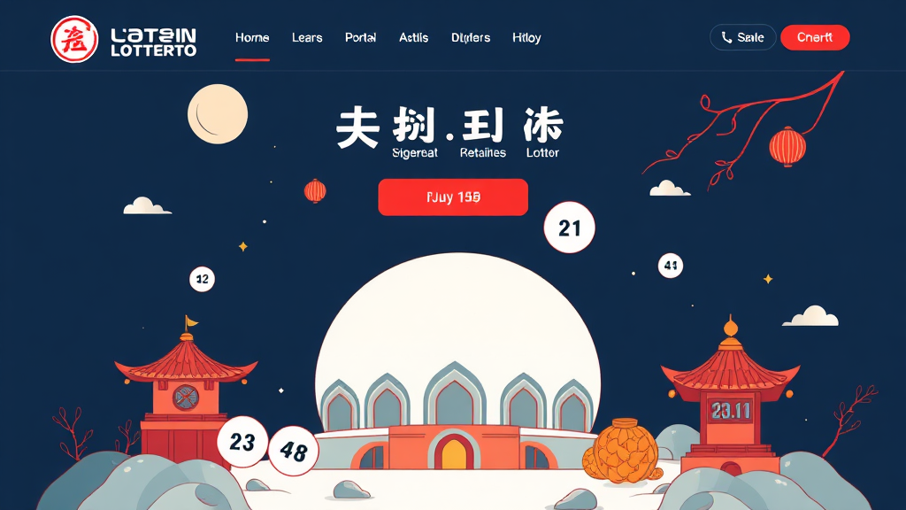 1211회 로또 당첨번호 확인 방법 (illustration 스타일)