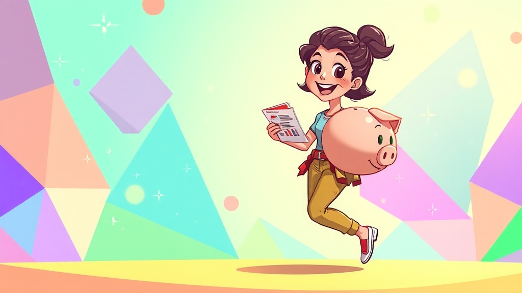 빚 청산, 이렇게 시작하세요 (cartoon 스타일)