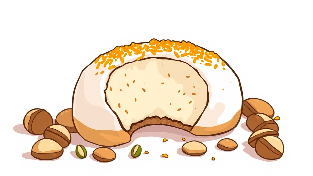 두쫀쿠 열풍의 시작과 몬트쿠키 (illustration 스타일)