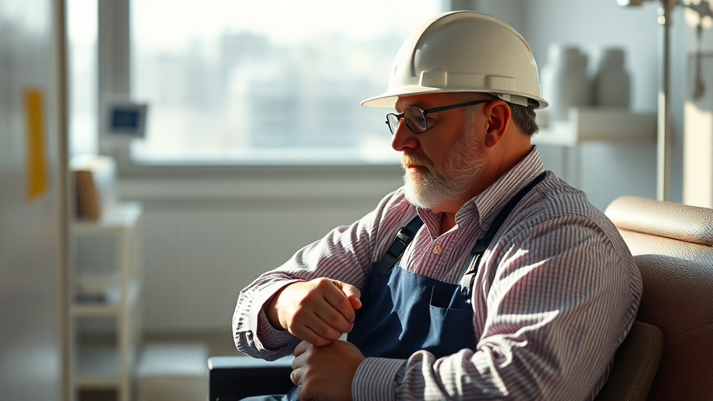 휴업급여 지급 기간과 제외 사유 (realistic 스타일)