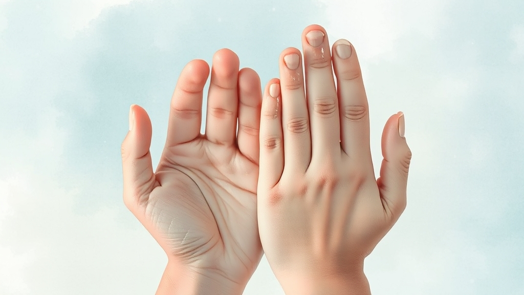 옴 재발 방지를 위한 생활 습관 (watercolor 스타일)