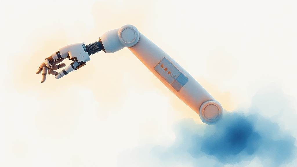 휴림로봇 주가 전망 및 투자 전략 (watercolor 스타일)