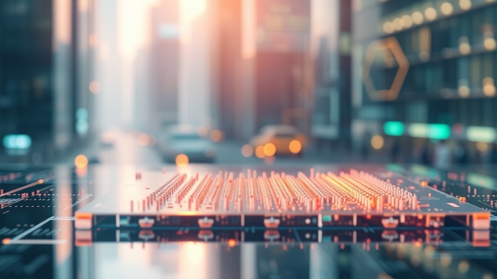 유리기판 기술, 왜 핫할까요? (watercolor 스타일)