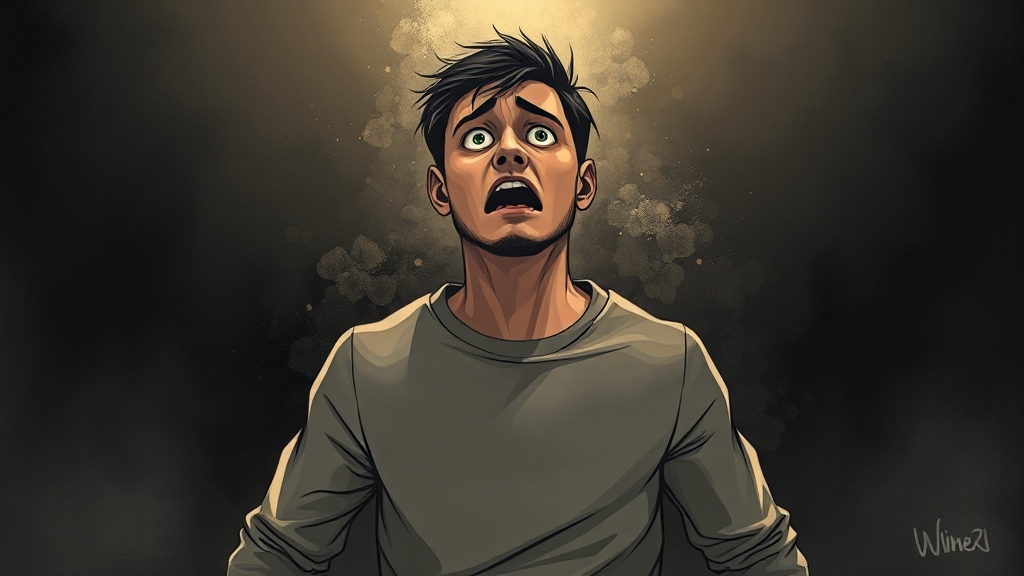 공황장애, 무엇일까요? (illustration 스타일)