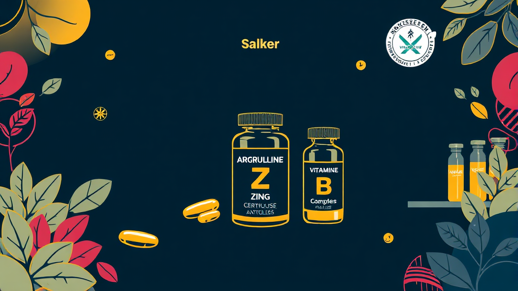 아르기닌 선택 기준 & 팁 (illustration 스타일)