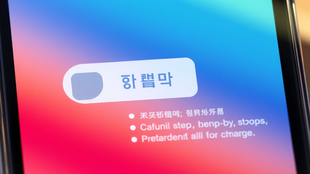 충전 취소 방법 (realistic 스타일)