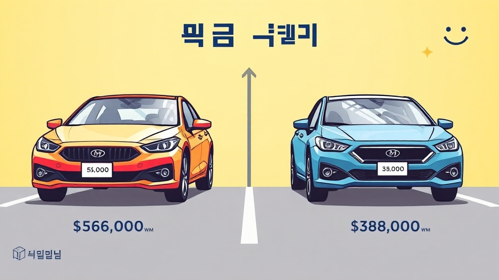 검사 비용 상세 안내 (cartoon 스타일)