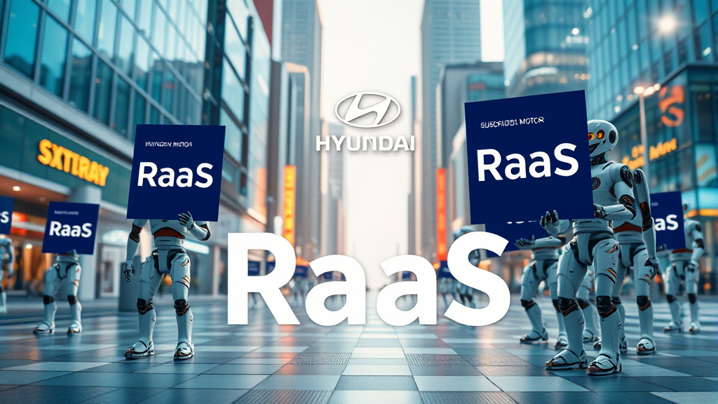RaaS(구독형 서비스) 전략 분석 (realistic 스타일)