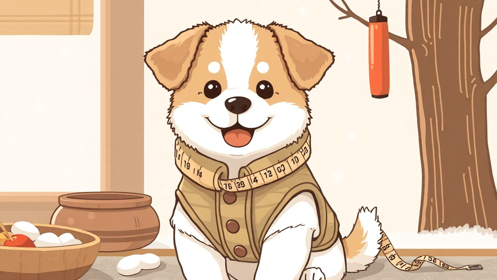 사이즈 선택 가이드 (illustration 스타일)