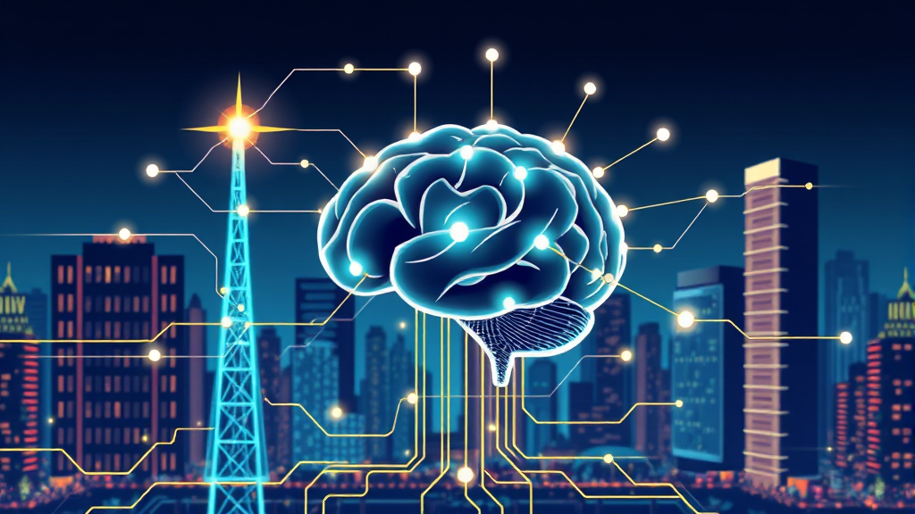 AI 전력 인프라란? (illustration 스타일)