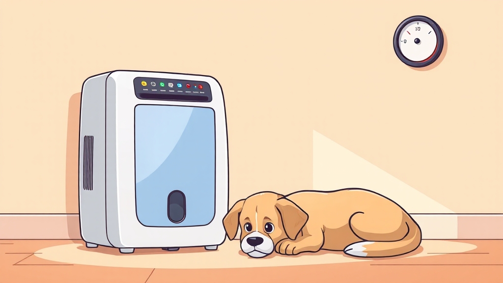 제습기, 이렇게 사용하세요! (cartoon 스타일)