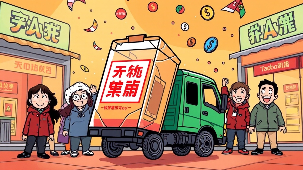 타오바오 직구, 왜 좋을까? (cartoon 스타일)