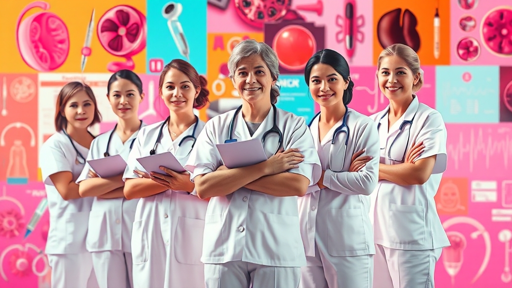 간호법, 왜 시행될까? (popart 스타일)