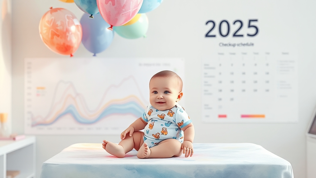 시기별 검진 항목 완벽 정리 (watercolor 스타일)