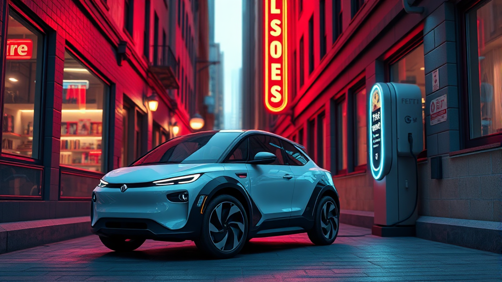 캐스퍼 EV 매력 포인트는? (realistic 스타일)