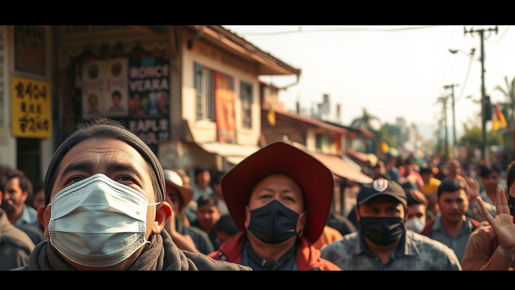 정책 신뢰도 및 여론 영향 (realistic 스타일)