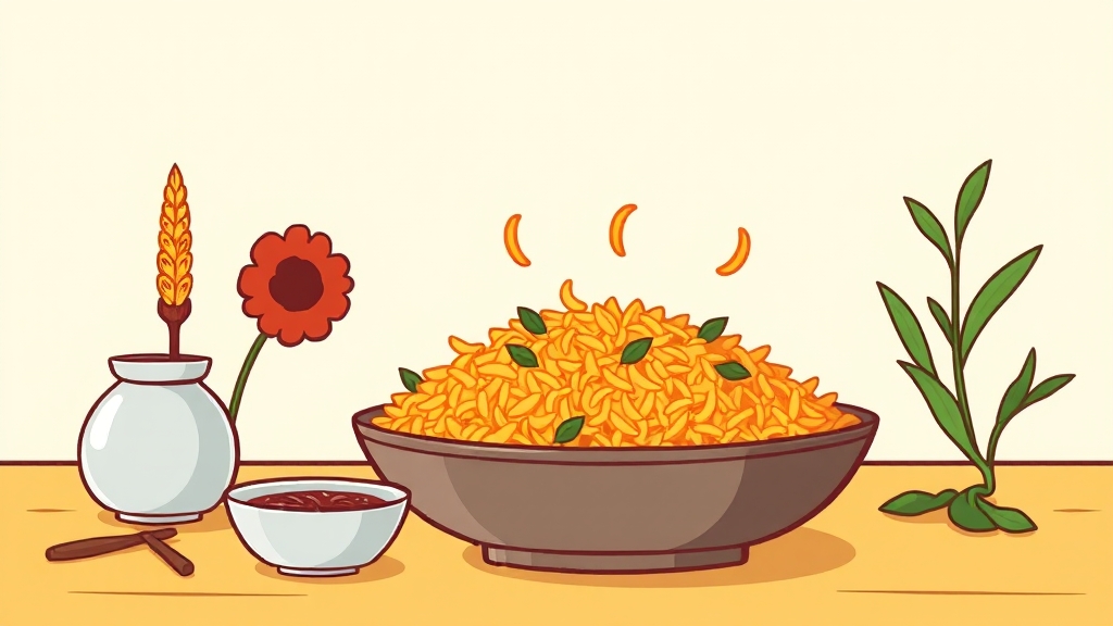 차조밥, 왜 좋을까요? (cartoon 스타일)