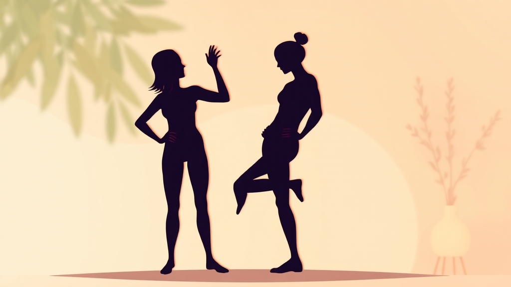 케겔운동의 효과 (cartoon 스타일)