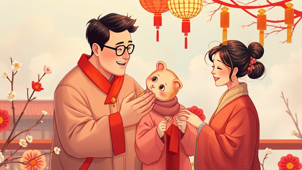 가족을 위한 감동적인 설날 메시지