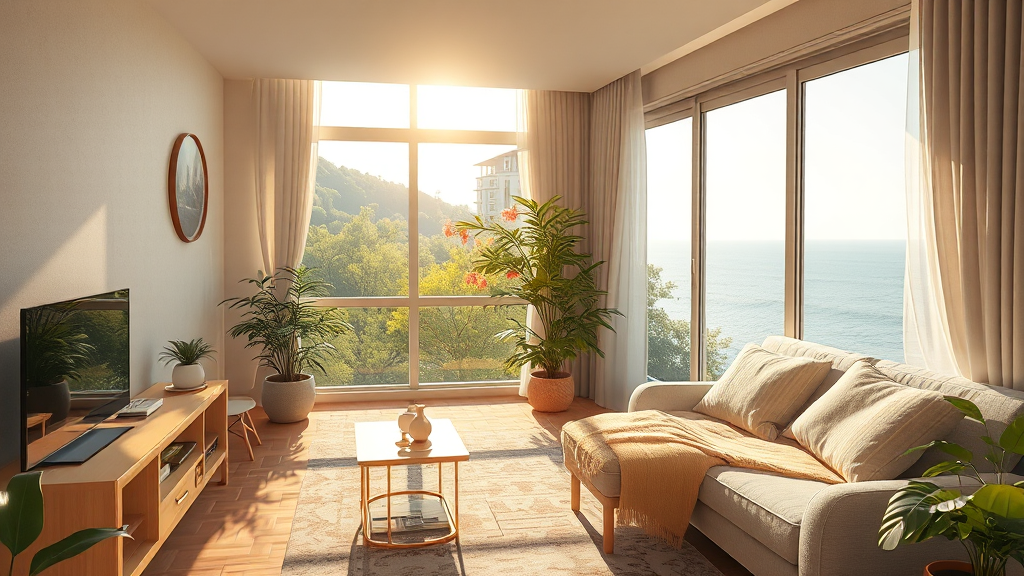 단지 주변 환경 파악 (realistic 스타일)