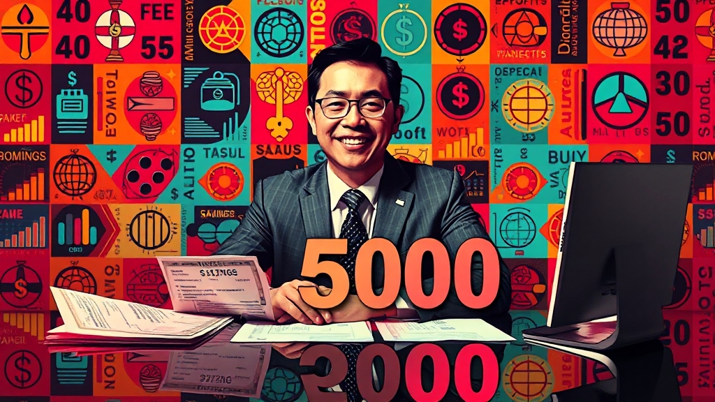 금리 외 중요 조건: 수수료, 세제 혜택, 자동이체 (popart 스타일)