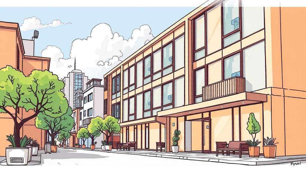 단지 개요 및 특징 (cartoon 스타일)