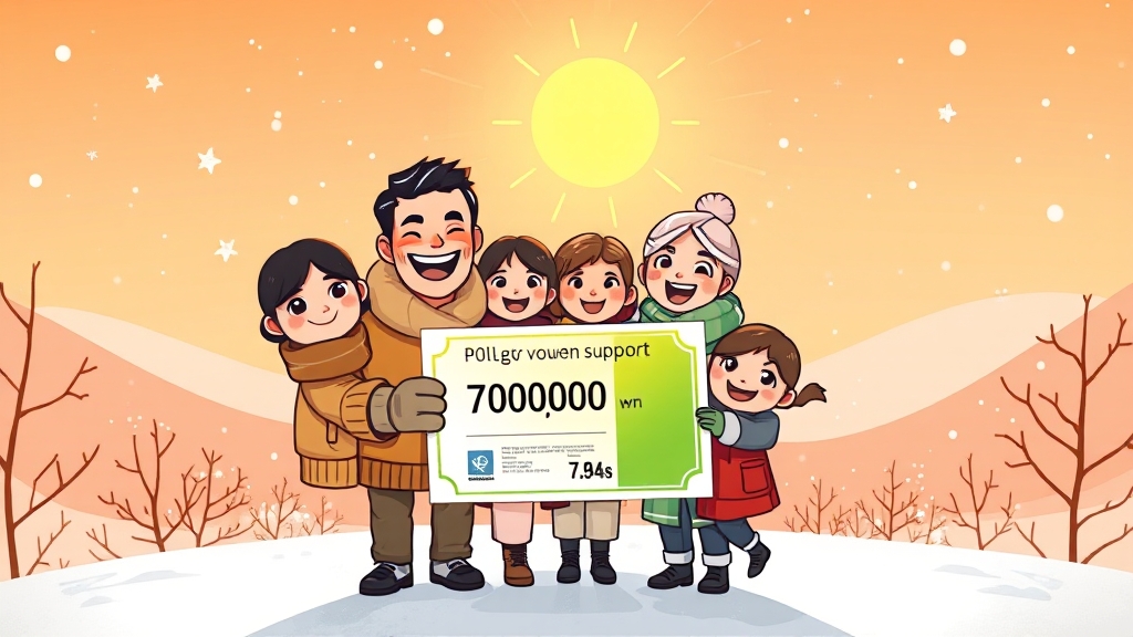 에너지바우처란? (cartoon 스타일)