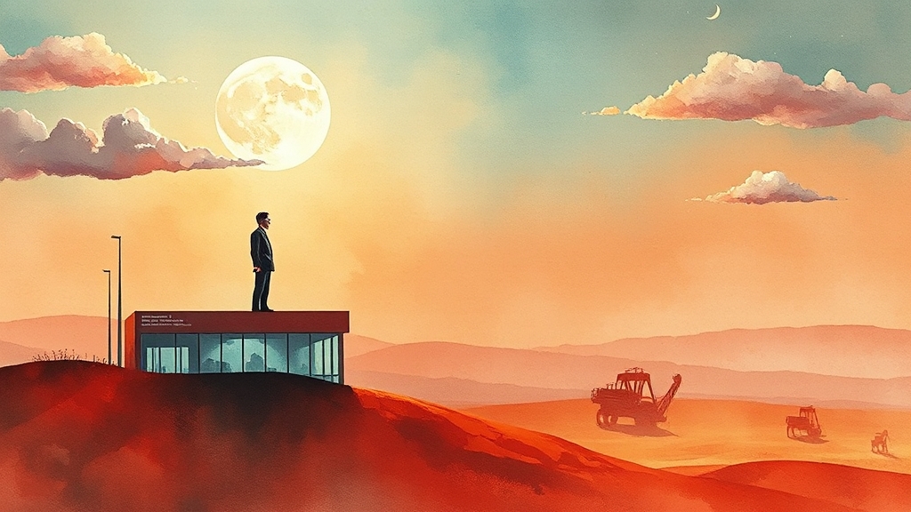 한국에 미치는 영향, 대응 방안은? (watercolor 스타일)