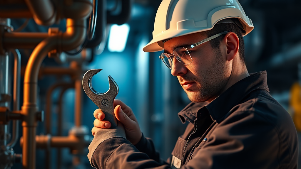 숙련 기술직 (realistic 스타일)