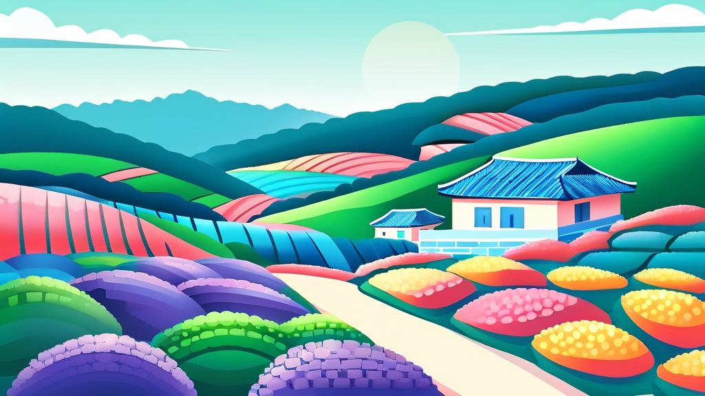 얼마나 받을 수 있을까? 경남도민연금 혜택 및 적립 구조 (illustration 스타일)