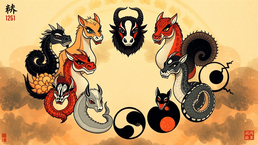 12간지, 궁금증 해결! (cartoon 스타일)