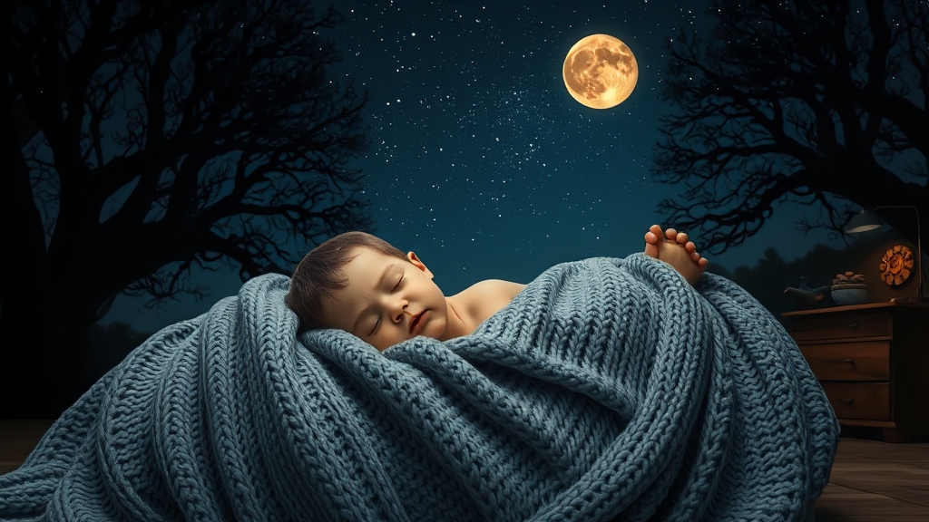 야뇨증과 정서적 영향 관리 (realistic 스타일)