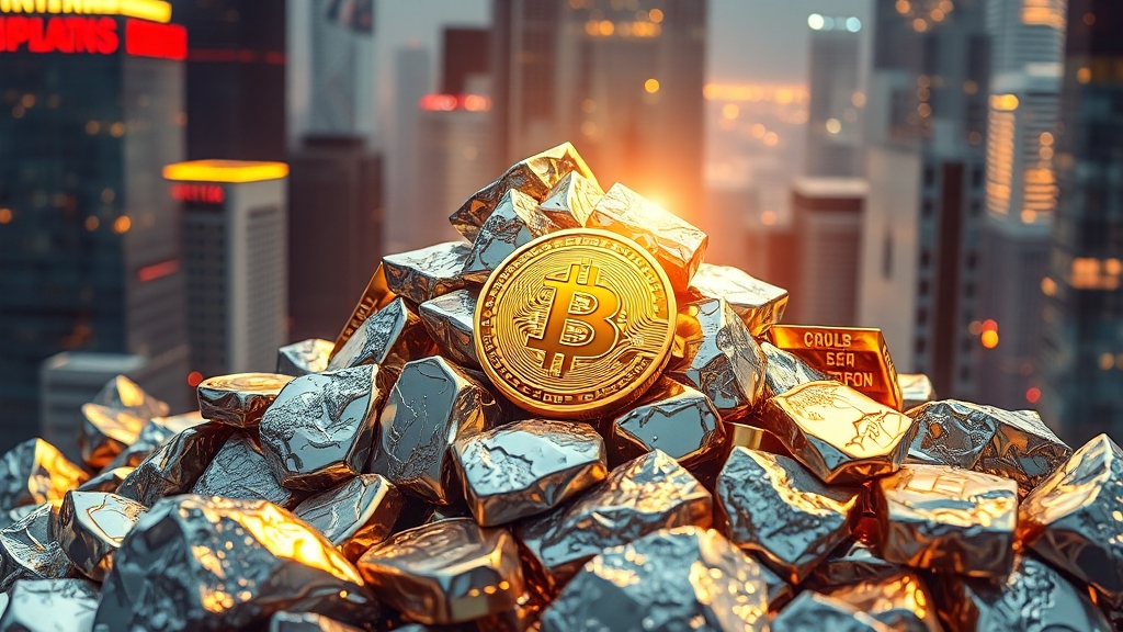 기요사키 자산 배분 전략: 은, 금, 비트코인 (realistic 스타일)