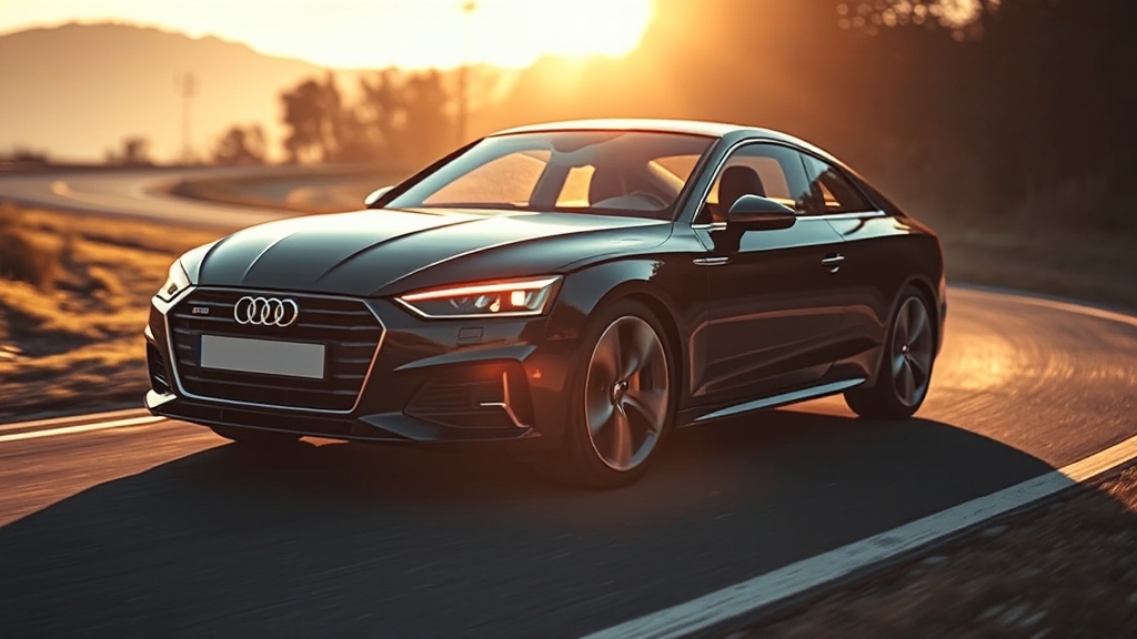 A5 풀체인지 모델 특징 (realistic 스타일)