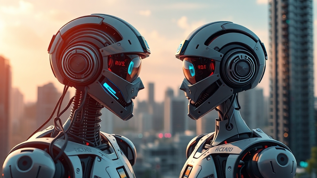 IT 및 기술 산업 트렌드 (realistic 스타일)