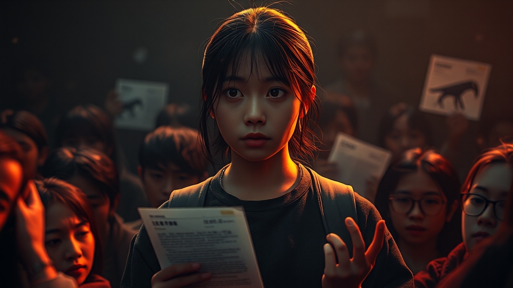학폭 논란, 어떻게 시작됐나? (realistic 스타일)