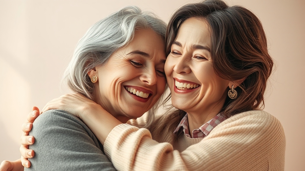 우정의 의미와 가치 재조명 (realistic 스타일)