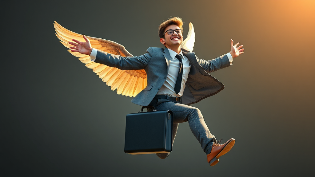 취업 지원 정책 (realistic 스타일)