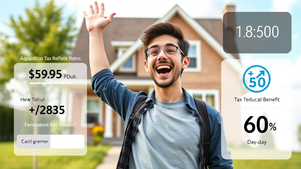 집을 살 때 내는 세금: 취득세 완벽 분석 (realistic 스타일)