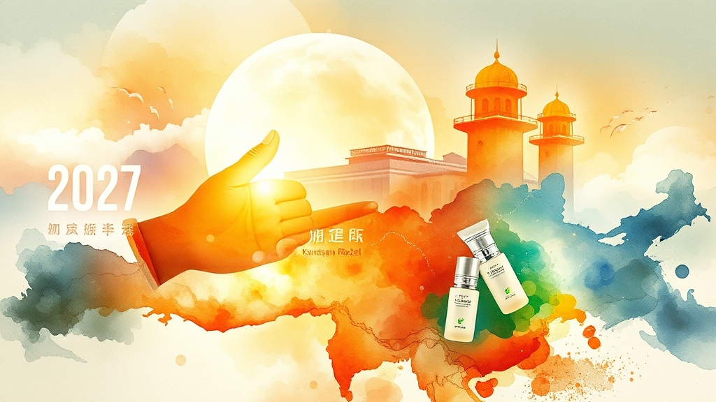 중국 시장 진출, 새로운 성장 동력 확보? (watercolor 스타일)