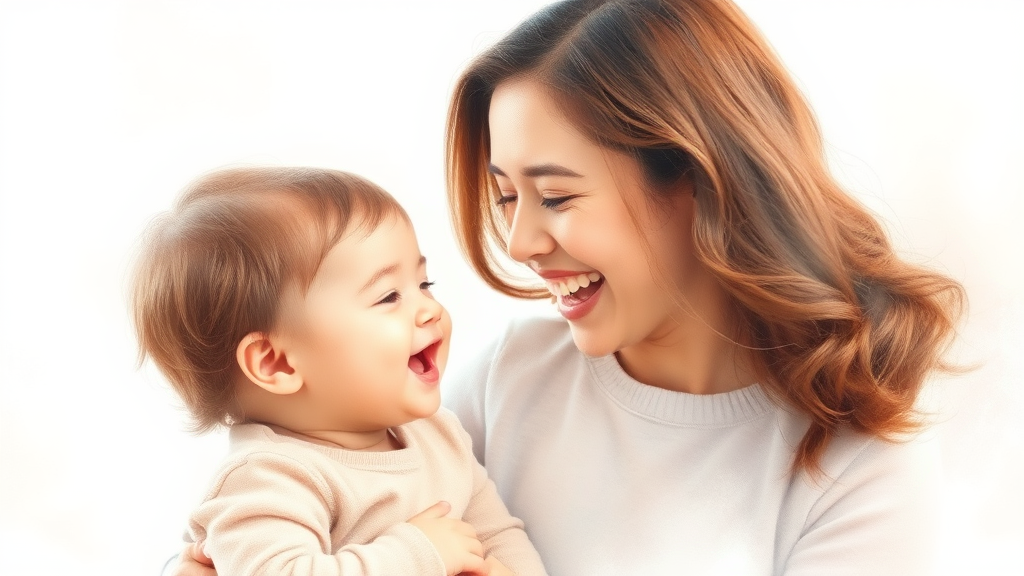 아이돌봄 서비스 신청 방법 (watercolor 스타일)