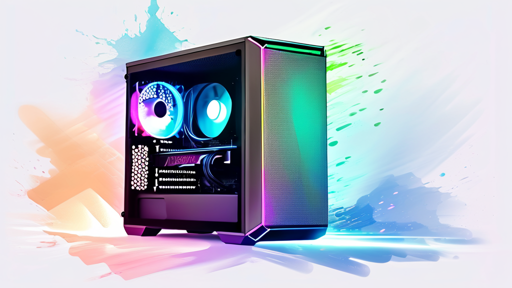 자가 진단: 컴퓨터 비프음으로 문제점 파악하기 (watercolor 스타일)