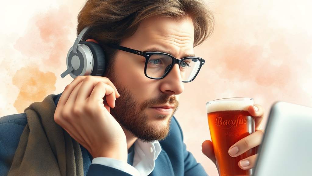 상황별 추천: 언제 마셔야 할까? (watercolor 스타일)