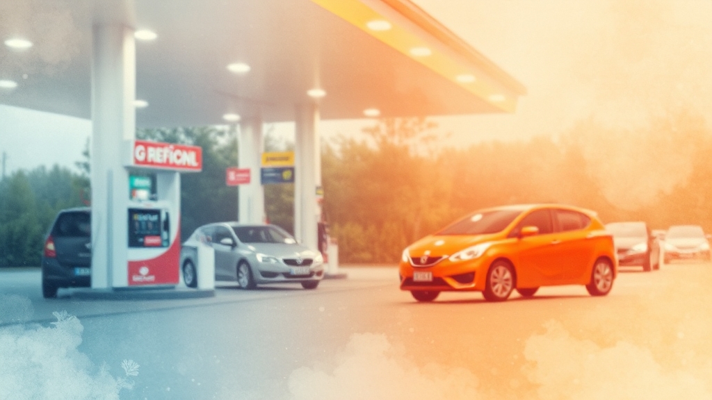 유류비 환급 금액 및 한도 (watercolor 스타일)