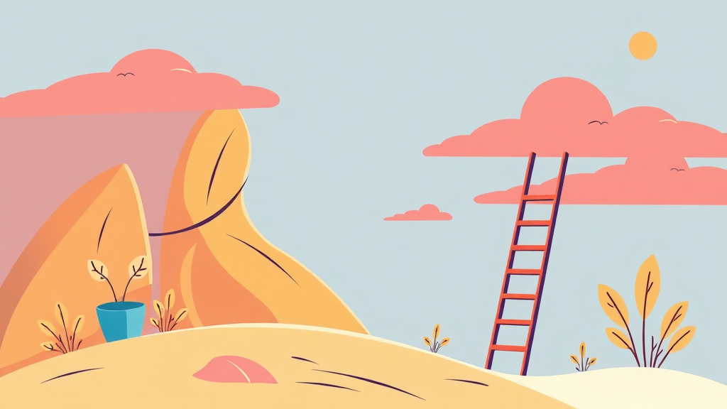 평생교육이용권, 자기계발과 성장의 기회를 잡으세요 (illustration 스타일)